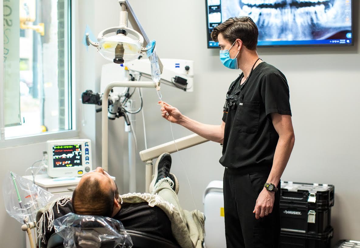 Matt Miller, DDS — on-site IV sedation and dental surgery in a San Antonio partner dental practice